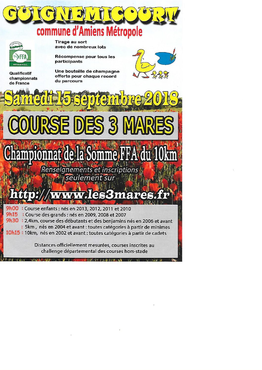 Courses des 3 mares